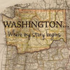 Story Washington Poster Print by Tina Carlson - Item # VARPDXTCSQ201F