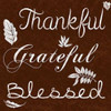 Thankful Poster Print by Lauren Gibbons - Item # VARPDXGLSQ193B