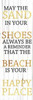Sand In Your Shoes Gold Poster Print by Sheldon Lewis - Item # VARPDXSLBPL052A2