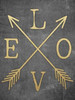 Love Arrows Poster Print by Victoria Brown - Item # VARPDXVBRC050A