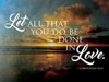 Let Love Poster Print by Jace Grey - Item # VARPDXJGRC504A
