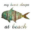 My Heart And The Beach Poster Print by Sheldon Lewis - Item # VARPDXSLBSQ234B