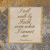 Walk In Faith Poster Print by Smith Haynes - Item # VARPDXSH8SQ002A