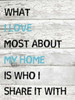 I Love My Home Poster Print by Sheldon Lewis - Item # VARPDXSLBRC310A