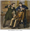 William T.G. Morton /N(1819-1868). American Dentist. Dr. Morton Successfully Performing A Tooth Extraction Under Ether Anesthetic On 30 September 1846, In Boston, Massachuesetts. Wood Engraving, 19Th Century. Poster Print by Granger Collection - Item