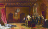 Guise Assassination, 1588. /Nthe Assassination Of Henri I, Duke Of Guise, By The Guards Of King Henry Iii Of France (Who Looks On At Left), At The Ch_teau De Blois, 23 December 1588. Oil On Canvas, 1834, By Paul Delaroche. Poster Print by Granger Col