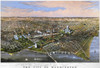 Washington, D.C., 1880. /Nbird'S-Eye View Of Washington, D.C., From The Potomac Looking North, With The Partially Constructed Washington Monument In The Left Foreground. Lithograph, 1880, By Currier & Ives. Poster Print by Granger Collection - Item #