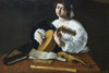 The Lute Player.  High quality vintage art reproduction by Buyenlarge.  One of many rare and wonderful images brought forward in time.  I hope they bring you pleasure each and every time you look at them. Poster Print by Caravaggio - Item # VARBLL058