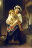 Up You Go.  High quality vintage art reproduction by Buyenlarge.  One of many rare and wonderful images brought forward in time.  I hope they bring you pleasure each and every time you look at them. Poster Print by William Bouguereau - Item # VARBLL0