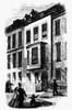 Benjamin Franklin (1706-1790). /Namerican Printer, Publisher, Scientist, Inventor, Statesman And Diplomat. Franklin'S Residence In 1760 At 7 Craven Street In London. Wood Engraving, 19Th Century. Poster Print by Granger Collection - Item # VARGRC0109