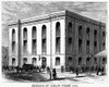 Ludlow Street Jail, 1868. /Nexterior View Of The Ludlow Street Jail, Situated At The Corner Of Ludlow Street And Essex Market Place, New York City. Wood Engraving From An American Newspaper Of 1868. Poster Print by Granger Collection - Item # VARGRC0