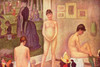 The Models.  High quality vintage art reproduction by Buyenlarge.  One of many rare and wonderful images brought forward in time.  I hope they bring you pleasure each and every time you look at them. Poster Print by George Seurat - Item # VARBLL05877