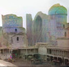Samarkand: Mosque, C1910. /Nthe Bibi-Khanym Mosque, Built 1399-1404 By Tamurburlaine, At Samarkand. Photograph By Sergei Mikhailovich Prokudin-Gorskii, C1910, After The Partial Collapse Of The Structure During The Earthquake Of 1897. Poster Print by