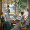 Vonnoh: Mrs. Wilson. /N'Mrs Wilson And Her Daughters, Margaret, Eleanor, And Jessie,' Which Depicts Woodrow Wilson'S Wife, Ellen, And Their Daughters. Oil On Canvas By Robert William Vonnoh, 1913. Poster Print by Granger Collection - Item # VARGRC011