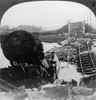 World War I: Marne Bridge. /Nthe Tangled Wreckage Of A Red Cross Train And A Railroad Bridge Over The Marne River, Destroyed By Retreating German Troops During World War I. Stereograph, 1914-1918. Poster Print by Granger Collection - Item # VARGRC032
