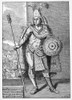 Montezuma Ii (C1480-1520). /Naztec Emperor. Copper Engraving By Isabella Piccini From An Early 18Th Century Italian Edition Of Antonio De Solis Y Ribadeneira'S 'Historia De La Conquista De Mejico.' Poster Print by Granger Collection - Item # VARGRC00