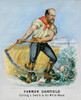 Presidential Campaign, 1880. /N'Farmer Garfield Cutting A Swath To The White House.' James Garfield As The 1880 Republican Party Candidate For President On A Lithograph Poster By Currier & Ives, 1880. Poster Print by Granger Collection - Item # VARGR