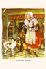 Old Mother Hubbard.  High quality vintage art reproduction by Buyenlarge.  One of many rare and wonderful images brought forward in time.  I hope they bring you pleasure each and every time you look at them. Poster Print by Bird & Haumann - Item # VA