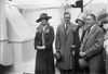 John D. Rockefeller, Jr. /N(1874-1960). American Industrialist. Rockefeller (Right) Photographed With His Wife, Abigail Greene Aldrich Rockefeller (Left), Their Daughter Abby, And Her Husband, David M. Milton, C1928. Poster Print by Granger Collectio