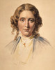 Harriet Beecher Stowe /N(1811-1896). American Author And Abolitionist: Colored Stipple Engraving From An Original Drawing Made By George Richmond In 1853, While Mrs. Stowe Was On Her First Visit To England. Poster Print by Granger Collection - Item #
