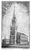 Old North Church, 1775. /Nthe Old North (Christ) Church, In The Spire Of Which Two Lanterns Glowed On The Night Of 18 April 1775 In A Prearranged Signal That The British Were Coming. Line Engraving. Poster Print by Granger Collection - Item # VARGRC0 Old North Church, 1775. /Nthe Old North (Christ) Church, In The Spire Of Which Two Lanterns Glowed On The Night Of 18 April 1775 In A Prearranged Signal That The British Were Coming. Line Engraving. Poster Print by Granger Collection - Item # VARGRC0