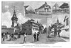 Columbian Exposition, 1893. /Nthe German Village, Featuring A Feudal Castle Of The 15Th Century And A Bavarian Highland House, At The World'S Columbian Exposition At Chicago, 1893. Contemporary American Lithograph. Poster Print by Granger Collection