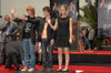 Rupert Grint, Daniel Radcliffe, Emma Watson At The Induction Ceremony For Harry Potter Foot-Print And Wand-Print Ceremony, Grauman'S Chinese Theatre, Los Angeles, Ca, July 09, 2007. Photo By Dee CerconeEverett Collection Celebrity ( x - Item # VAREVC