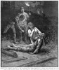 Coal Mine Disaster, 1884. /Na Woman Discovers The Dead Body Of Her Husband Near The Mouth Of The Pocahontas Coal Mines, Virginia, Following The Mine Explosion Of 13 March 1884. Wood Engraving From A Contemporary American Newspaper. Poster Print by Gr