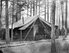 Civil War: Log Cabin, 1864. /Ncolonel John R. Coxe Seated With A Lady In Front Of His Log Cabin At The Winter Quarters At The Army Of The Potomac Headquarters At Brandy Station, Virginia. Photograph, February 1864. Poster Print by Granger Collection