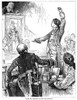 Patrick Henry (1736-1799). /N'Give Me Liberty Or Give Me Death!' Patrick Henry Delivers His Great Speech On The Rights Of The Colonies Before The Virginia Assembly, Convened At Richmond, 23 March 1775. Wood Engraving, American, 1876. Poster Print by Patrick Henry (1736-1799). /N'Give Me Liberty Or Give Me Death!' Patrick Henry Delivers His Great Speech On The Rights Of The Colonies Before The Virginia Assembly, Convened At Richmond, 23 March 1775. Wood Engraving, American, 1876. Poster Print by