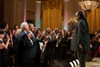 Stevie Wonder Receives A Standing Ovation During 'The Motown Sound In Performance At The White House ' A Concert Celebrating Black History Month. Vp Biden President And Michelle Obama Lead The Applause. Feb. 24 2011. History - Item # VAREVCHISL026EC0