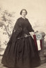 Mrs. Ridgley Brown, C1863. /Npossibly The Wife Of Lieutenant Colonel Ridgely Brown Of Company K, 1St Virginia Cavalry Regiment And Company A, 1St Maryland Cavalry Battalion. Albumen Print, C1863. Poster Print by Granger Collection - Item # VARGRC0419
