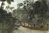 Henry Walter Bates /N(1825-1892). At Left, Holding A Club Watching Amazonian Native Indians Capturing Turtles And A Cayman. Wood Engraving From Bates 'The Naturalist On The River Amazons,' 1863. Poster Print by Granger Collection - Item # VARGRC00512