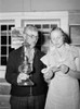 New Mexico: Song, 1940. /Nmr. Besson, President Of The Literary Society, Holding A Lamp For Mrs. Caudill, Secretary, During A Song At The Literary Society In Pie Town, New Mexico. Photograph By Russell Lee, 1940. Poster Print by Granger Collection -