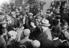 Katherine Stinson /N(1891-1977). American Aviator, Flight Instructor And Mail Carrier. Known On The Exhibition Circuit As The 'Flying Schoolgirl.' Photographed With Crowd Of Fans In Japan, 1917. Poster Print by Granger Collection - Item # VARGRC01173