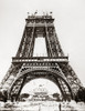 Eiffel Tower: Construction. /Nbuilding The Eiffel Tower On The Champ De Mars In Paris, France, For The Universal Exposition Of 1889. The Palais De Trocadero Can Be Seen In The Background. Photograph, Late 1888. Poster Print by Granger Collection - It