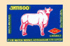 Thousands of companies manufactured matches worldwide and used a variety of fancy labels to make their brand stand out.  The match boxes had unusual topics but some were much prettier than others. Features an Indian Brahma bull. Poster Print by unkno