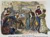 Colorado: Saloon, C1880. /N'Colorado, A New Eldorado: The Wonderful Mining Town Of Leadville.' Interior Of A Dance-House On State Street In Leadville, Colorado. Line Engraving, American, C1880. Poster Print by Granger Collection - Item # VARGRC001137