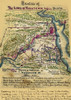 Siege of Yorktown.  Gloucester Point on the north/east side of the York River, Yorktown on the south/west side of the river, and Wormsley Creek to the south of Yorktown as the Union forces finalized preparations to begin the siege of Yorktown. Poster
