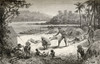 The Rescue Of Robert H. Nelson And Survivors At Starvation Camp, Ipoto, Africa During Henry Morton Stanley's Emin Pasha Relief Expedition In Africa, 1886 To 1889. From In Darkest Africa By Henry M. Stanley Published 1890. PosterPrint - Item # VARDPI1