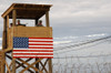 Watch Tower Security Teams At Camp X-Ray Man Positions During A Rehearsal For Handling Incoming Detainees Jan. 10 2002. Camp X-Ray The Holding Facility For Suspected Taliban And Al-Qaeda Combatants To Be Held At Naval Base Guantanamo - Item # VAREVCH