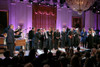 Musicians On Stage During The Finale Of The 'In Performance At The White House Memphis Soul'. President Barack Obama And First Lady Michelle Obama Thank The Performers. The Program Included Performances By Alabama Shakes History - Item # VAREVCHISL03