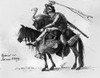 Napoleon: Russian Campaign. /Nfrench Soldier Gathering Provisions. Drawing, 5 August 1812, By Christian Wilhelm Von Faber Du Faur, A Lieutenant In The Wurttemberg Army, Which Participated In The French Invasion. Poster Print by Granger Collection - I