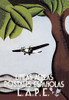 Travel & Leisure during the Heyday of Commercial Air Travel when Flying was exciting and foreign locations exotic.  LAPE, Spanish Postal Airlines, was the Spanish national airline during the Second Spanish Republic. Poster Print by unknown - Item # V