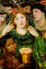 The Beloved.  High quality vintage art reproduction by Buyenlarge.  One of many rare and wonderful images brought forward in time.  I hope they bring you pleasure each and every time you look at them. Poster Print by Gabriel Rossetti - Item # VARBLL0