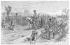Lee'S Surrender, 1865. /Nthe Surrender Of General Lee To General Grant At Appomattox Court House, Virginia, 9 April 1865. Lee'S Return To His Troops After The Surrender. Wood Engraving After A Drawing By W.L. Sheppard. Poster Print by Granger Collect