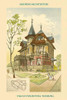 Villa in Frauenthal-Hamburg.  High quality vintage art reproduction by Buyenlarge.  One of many rare and wonderful images brought forward in time.  I hope they bring you pleasure each and every time you look at them. Poster Print by Puttfarken & Jand