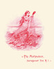 Cover art to a dinner menu held by, "The Mathewson" at Narragansett Pier, Rhode Island.   The illustration is of a mermaid dressed in a fishnet.  Published by the Globe Printing house of Philadelphia. Poster Print by Globe Printing House - Item # VAR