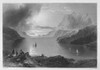 Ireland: Killary Harbor. /Nview Of Eagle Mountain Overlooking Killary Harbor, A Fjord In The Connemara Region Of County Galway, Ireland. Steel Engraving, English, C1840, After William Henry Bartlett. Poster Print by Granger Collection - Item # VARGRC