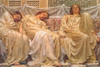 Dreamers.  High quality vintage art reproduction by Buyenlarge.  One of many rare and wonderful images brought forward in time.  I hope they bring you pleasure each and every time you look at them. Poster Print by Albert Joseph Moore - Item # VARBLL0